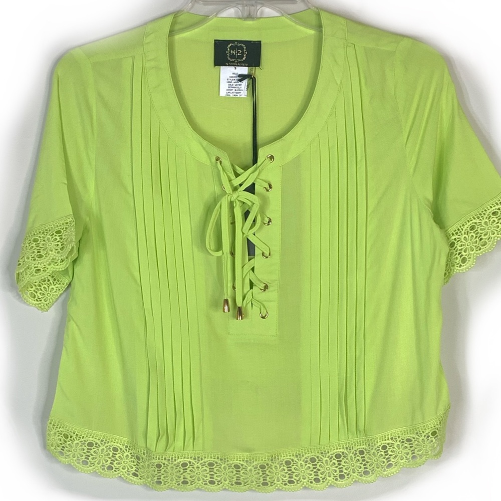LIME GREEN TOP